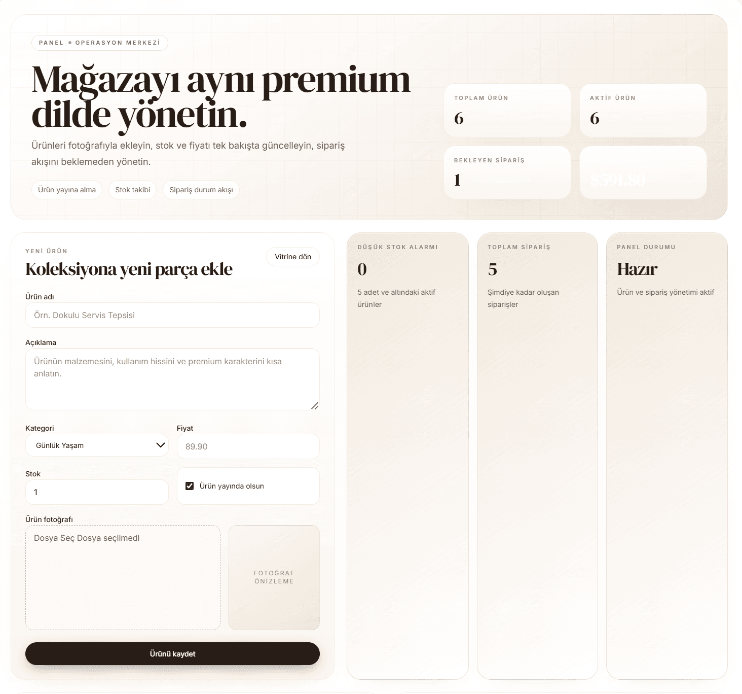 A Premium E-Commerce Showcase That Strengthens Trust and Sales