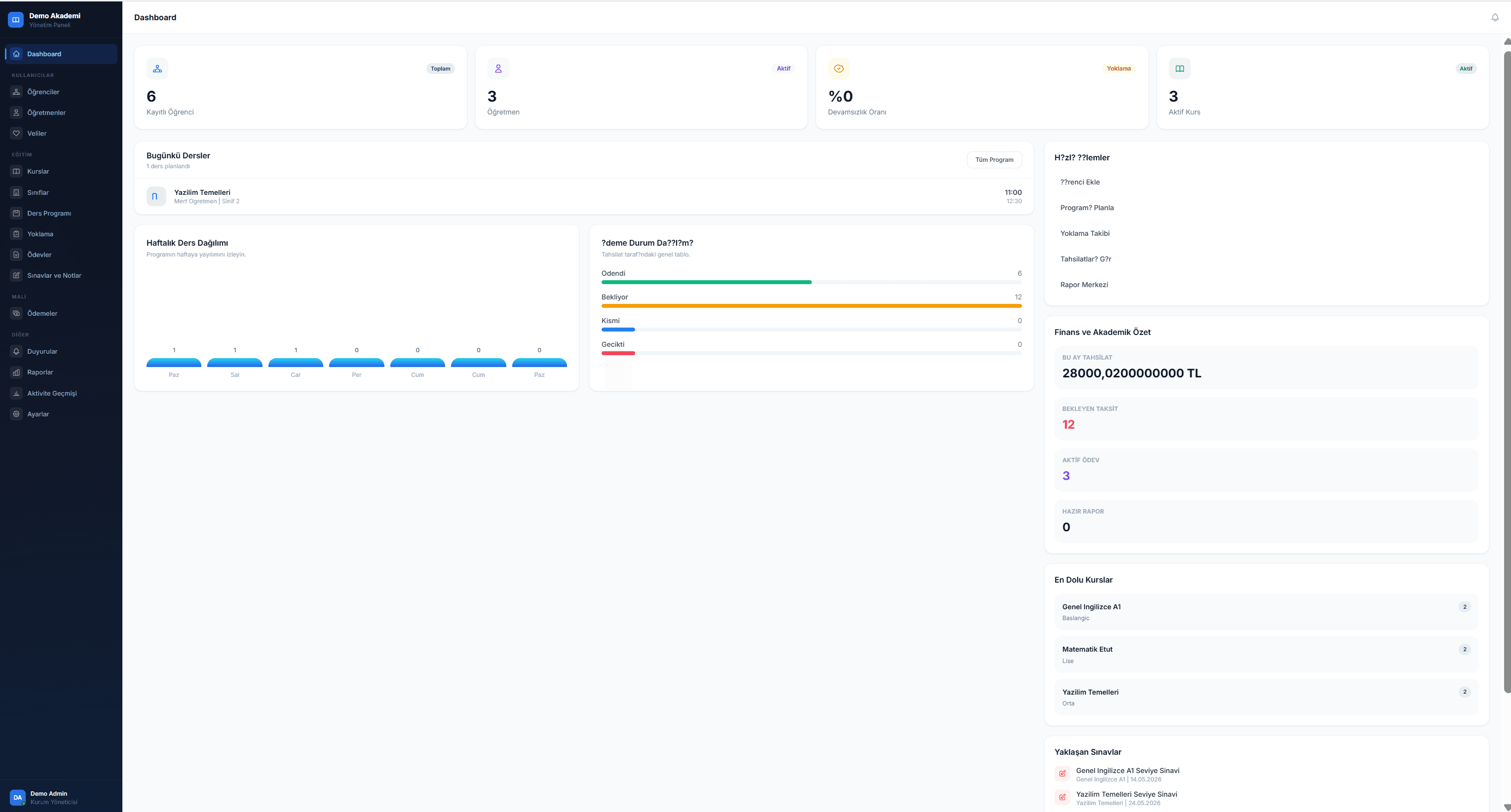 Professional Management Platform for Education Centers screen 4