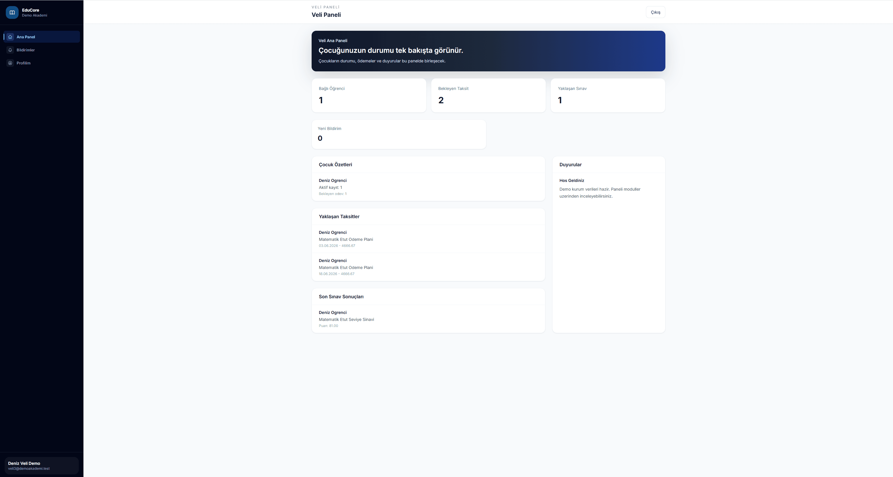 Professional Management Platform for Education Centers screen 5