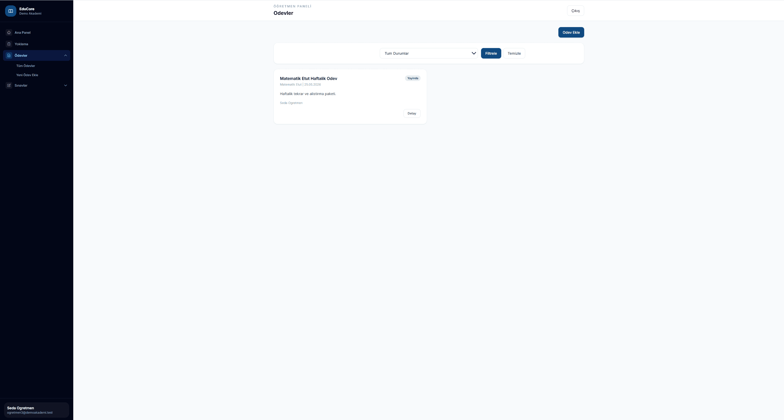 Professional Management Platform for Education Centers screen 9